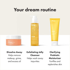 HERO COSMETICS label detail highlighting ingredients and product claims