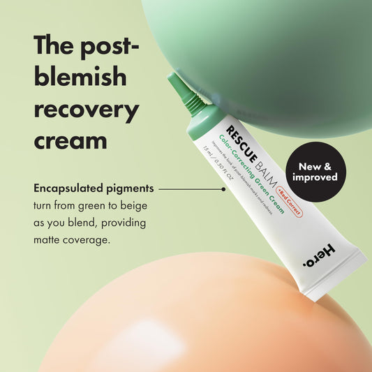 HERO COSMETICS open tube close-up texture revealing smooth matte balm benefit