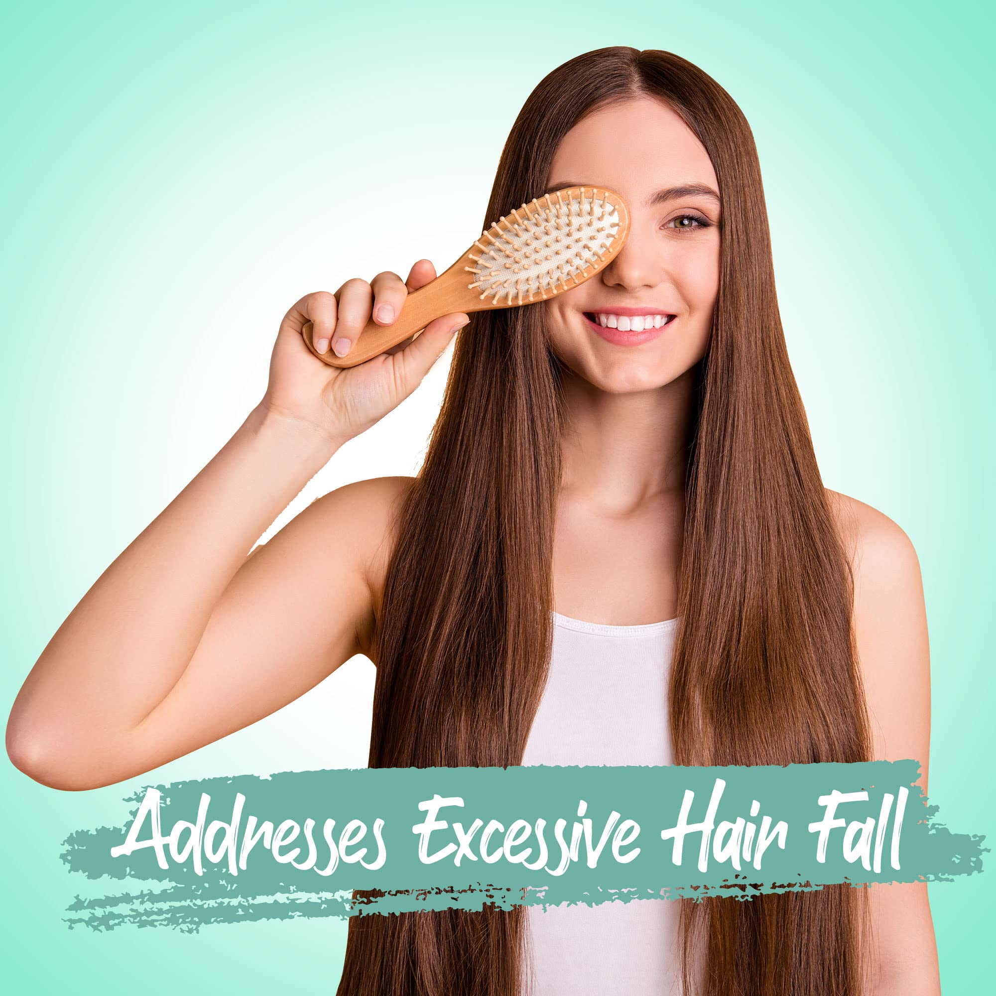 HerStyler before and after hair ends showing reduced frizz and shine