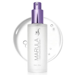 HerStyler front packaging showing 2 fl oz serum and brand benefit