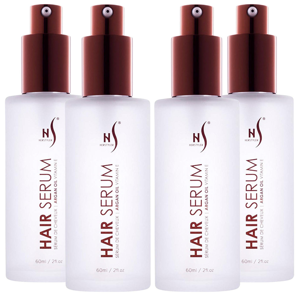HerStyler front packaging showing bottle and branding for easy identification and trust