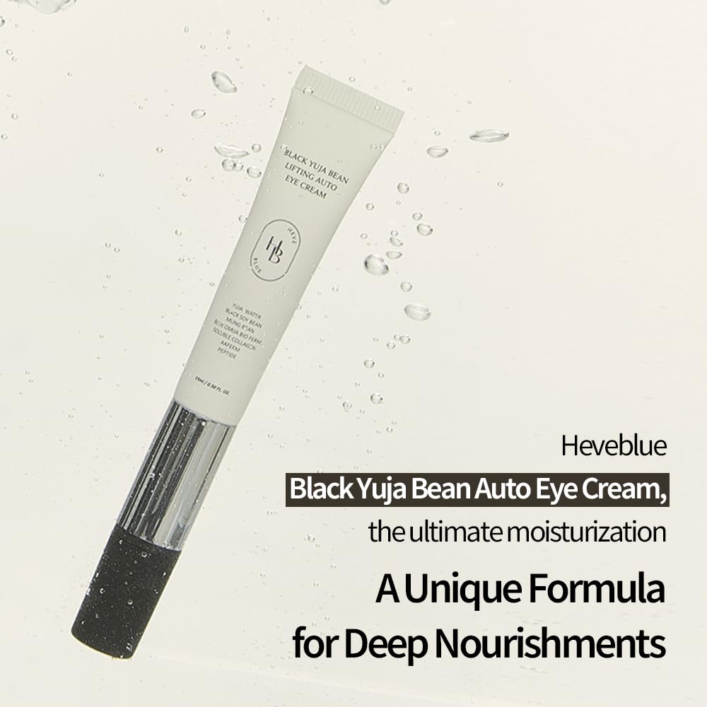HEVEBLUE label and certifications close-up highlighting low-irritation assurance
