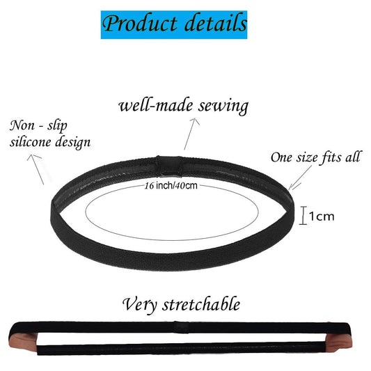 Hexchasty close-up showing silicone grip inside band for slip-resistance