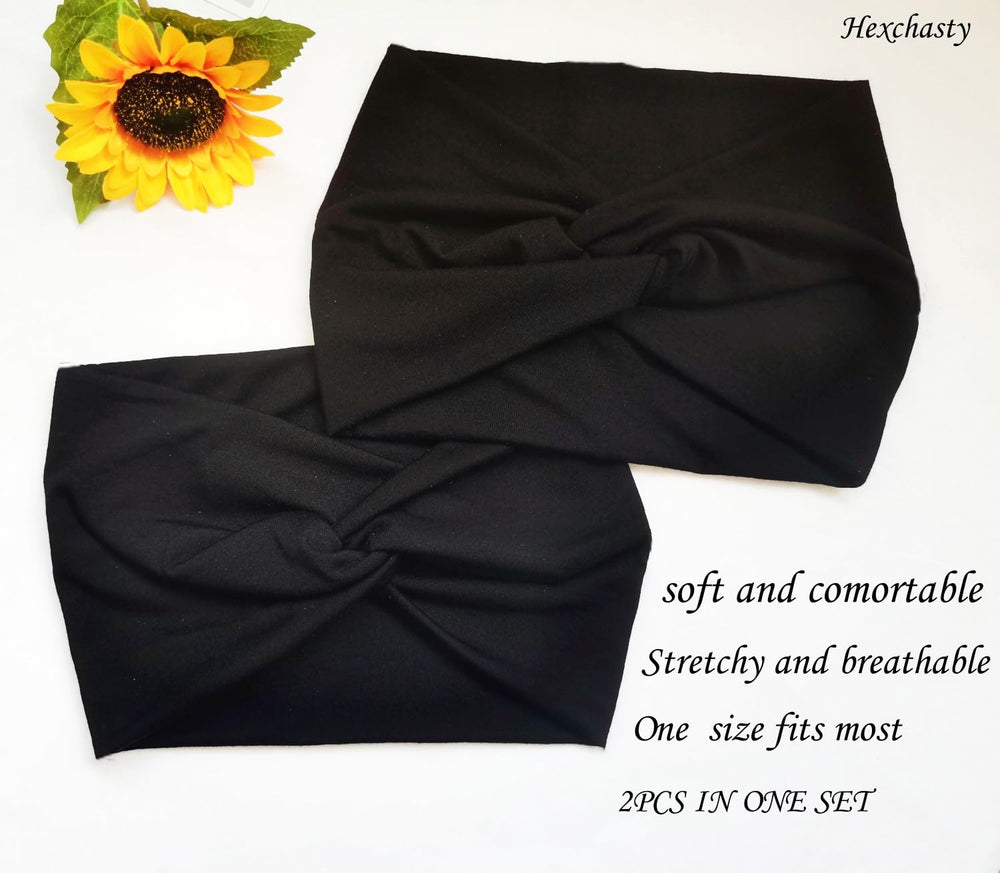 Hexchasty headband styled with casual outfit for easy fashionable look