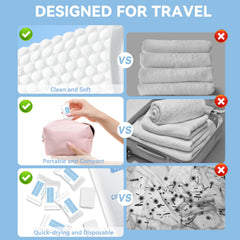 HEYFACE towel texture detail spunlace demonstrating absorbent, lint-free benefit