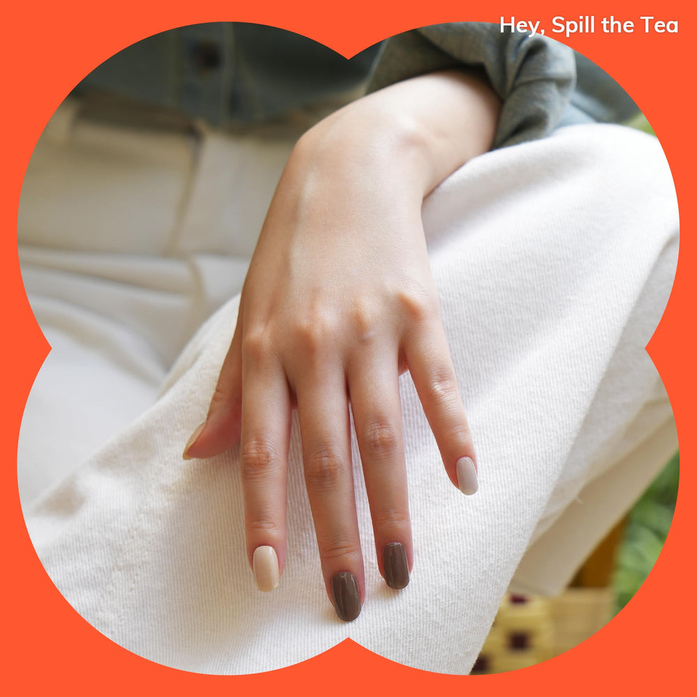 heyhae application step by step with tools demonstrating easy salon-quality results