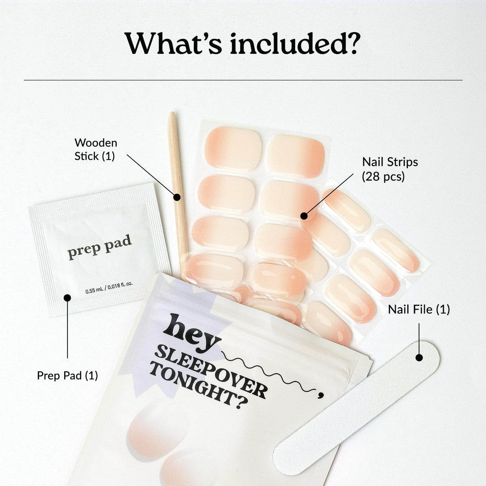 heyhae hand warming a strip before application showing flexibility for custom fit benefit