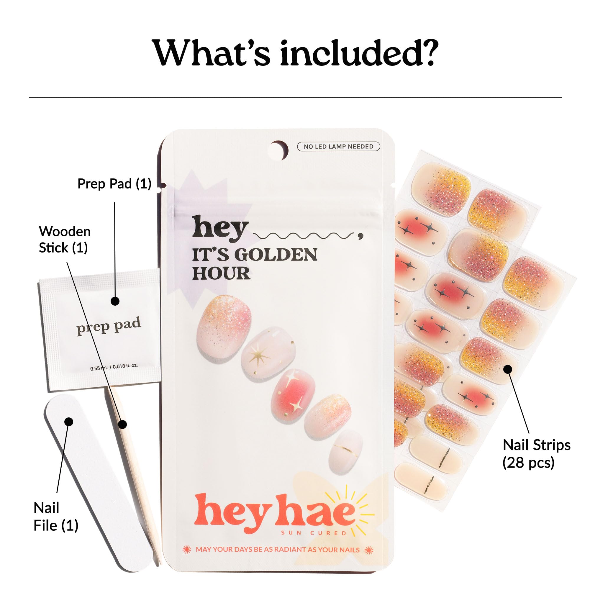 heyhae warming a strip with palm for flexible fit and easier application