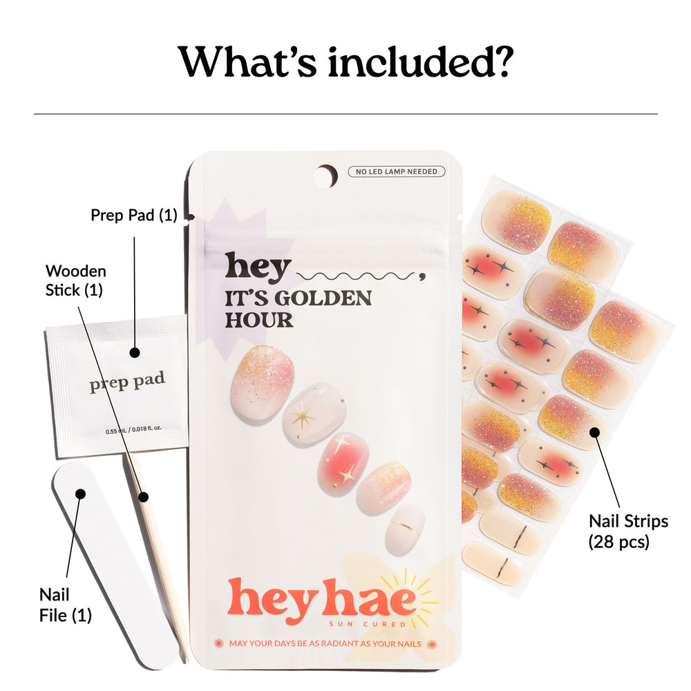 heyhae warming a strip with palm for flexible fit and easier application