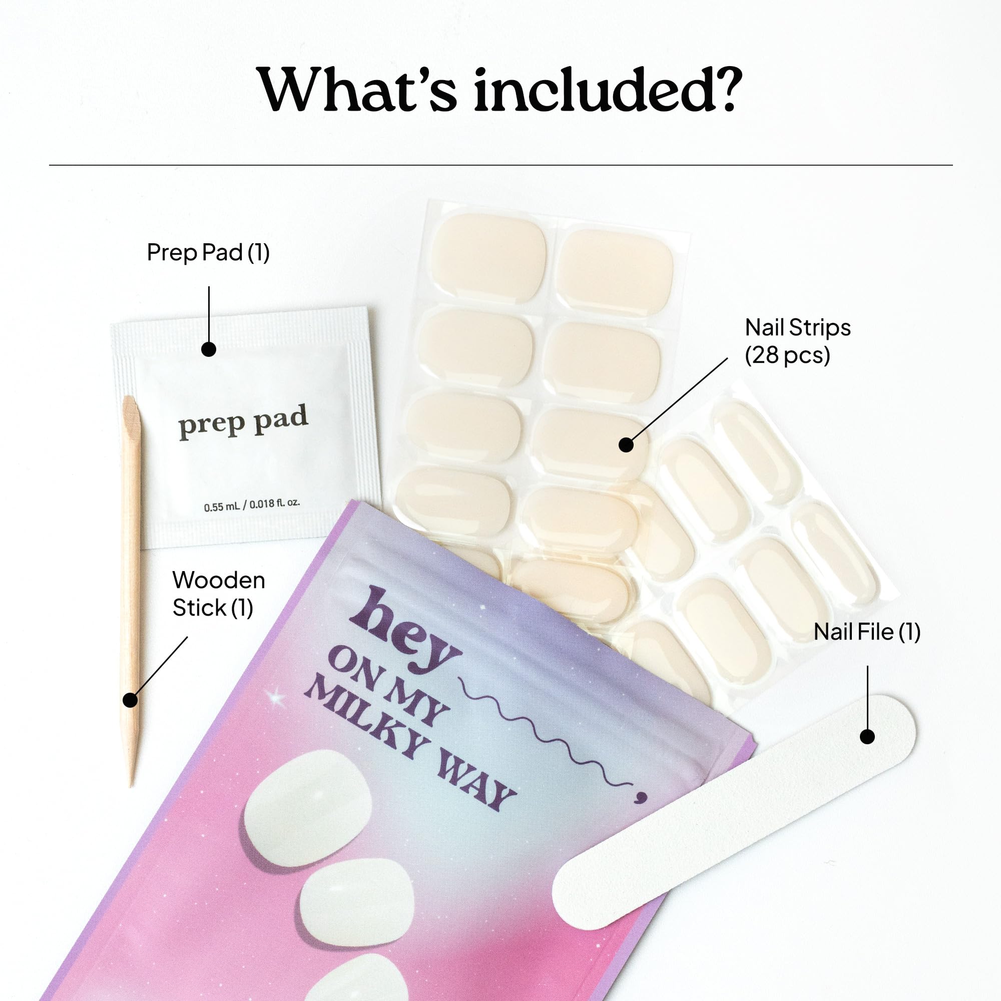 heyhae nail file and wooden stick demonstrating precise shaping and finish