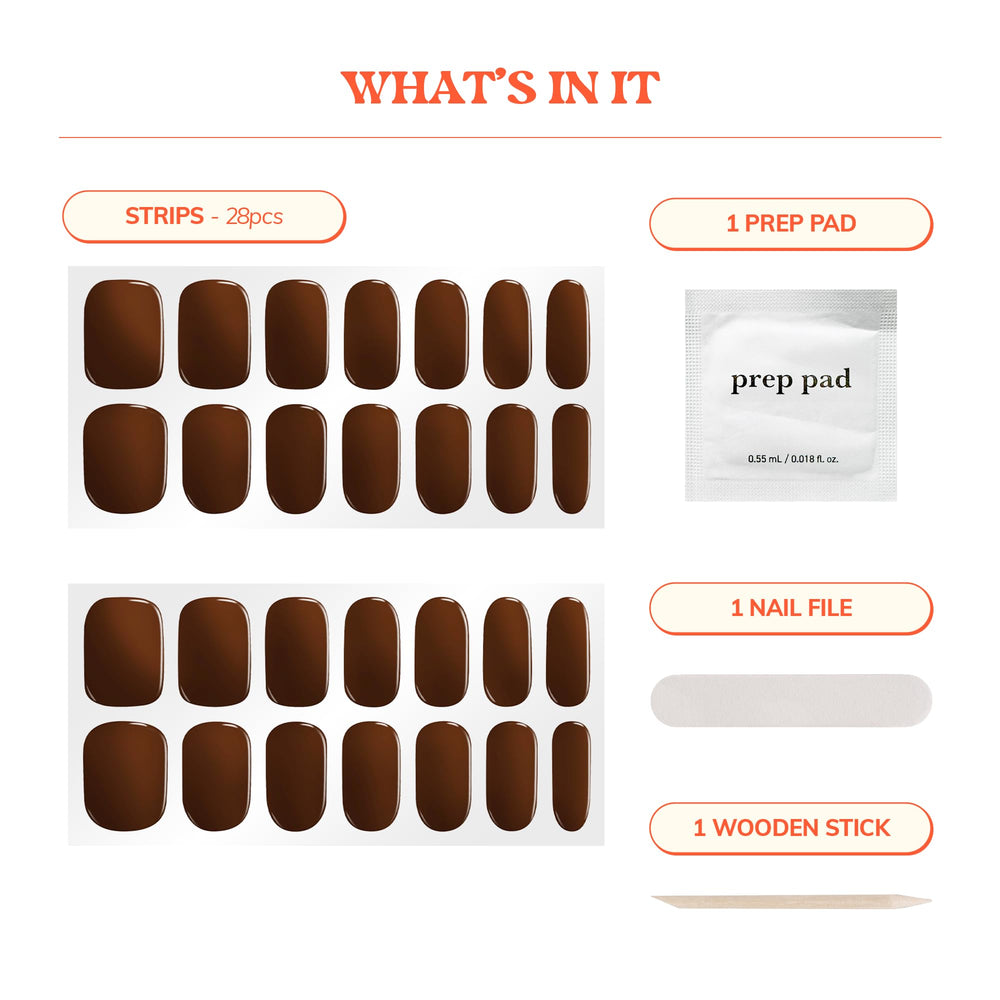 heyhae laid-out prep pad file and stick showing easy at-home application benefit