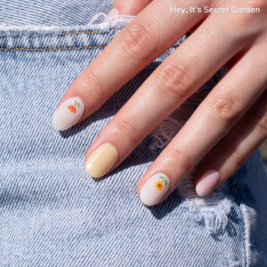 heyhae close-up of floral pattern texture showing delicate petals and quality finish