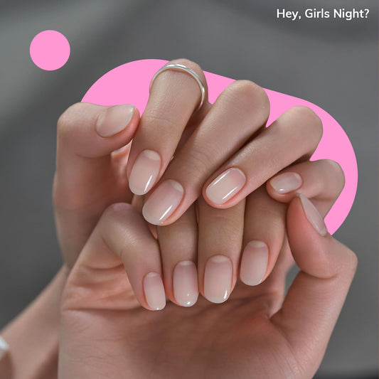 heyhae close-up texture of strip shimmer highlighting smooth glossy finish