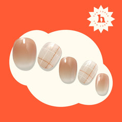 heyhae cured nails in sunlight showing glossy finish benefit natural lamp-free setting
