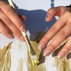 heyhae filing edge detail showing clean trimmed finish and salon-quality results