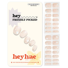 heyhae front box and strips showing kit contents and easy application benefit
