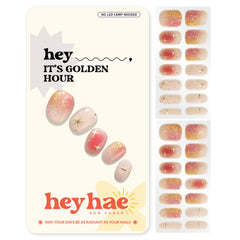 heyhae front packaging showing kit contents and quick salon results