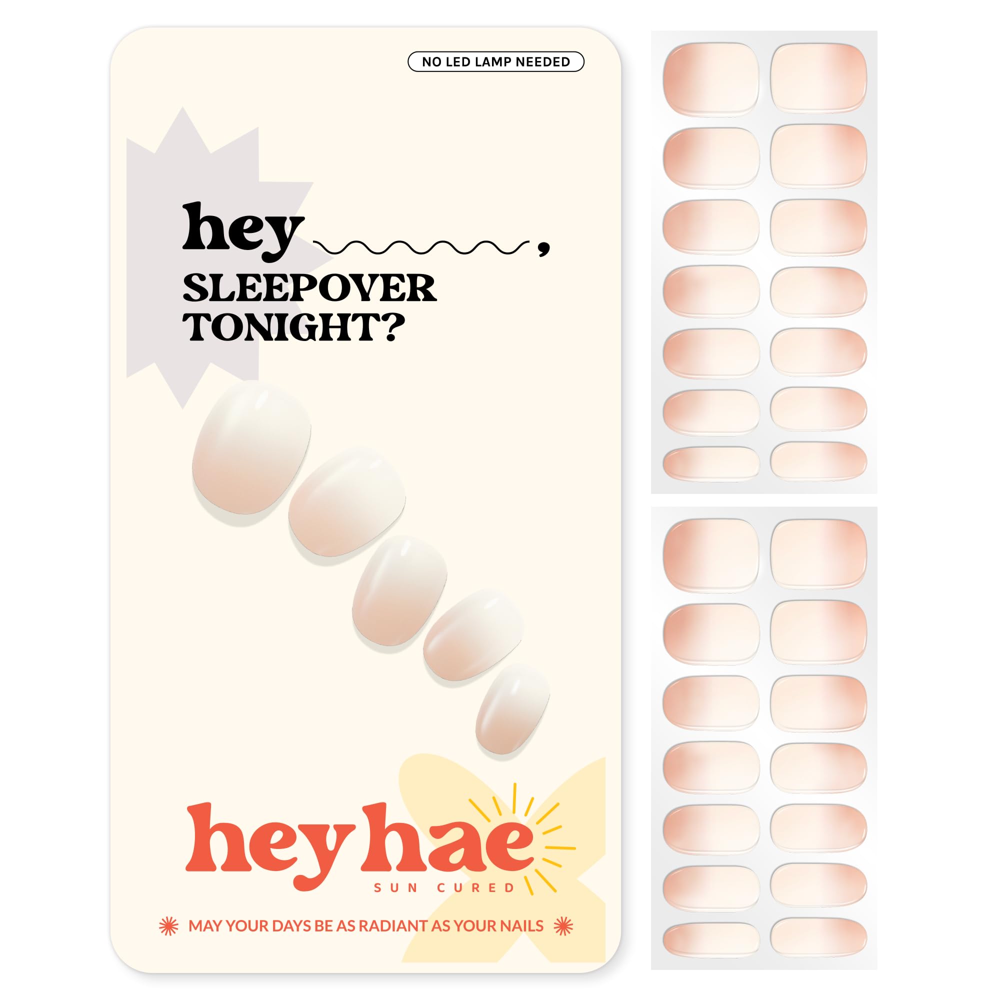 heyhae front packaging ombre set showing contents and elegant design benefit convenience