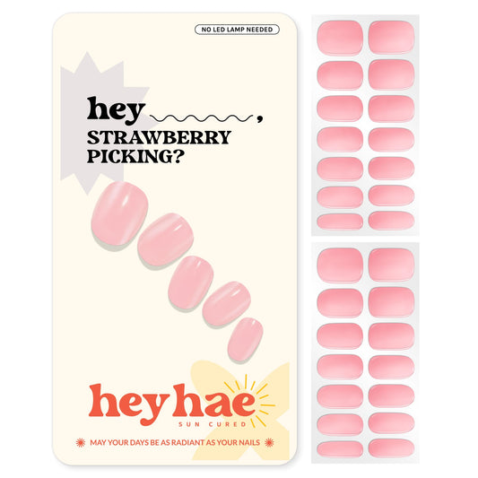 heyhae front packaging showing kit contents and polished benefit