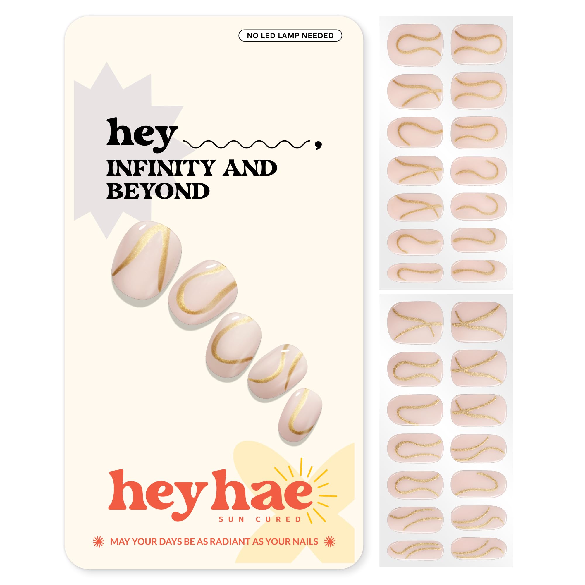 heyhae front packaging showing nude pink design and included tools for convenience