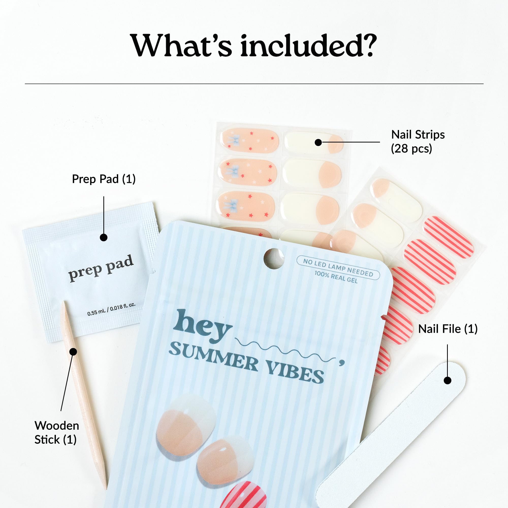 heyhae full kit contents laid out for easy salon-quality application
