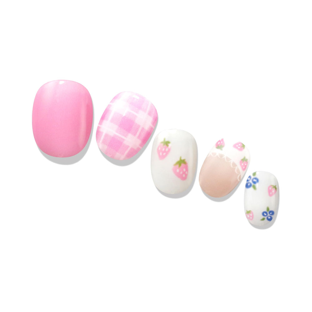 heyhae lifestyle picnic setting with nails visible showing playful summer styling appeal