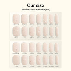 heyhae hand model wearing Sweet Glaze nails outdoors for summer look