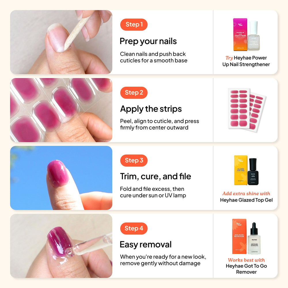 heyhae prep pad and wooden stick in use, emphasizing clean prep and adhesion