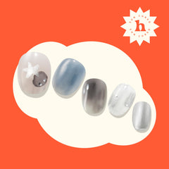 heyhae laid-out 28 strips showing multiple sizes for a custom fit on every nail