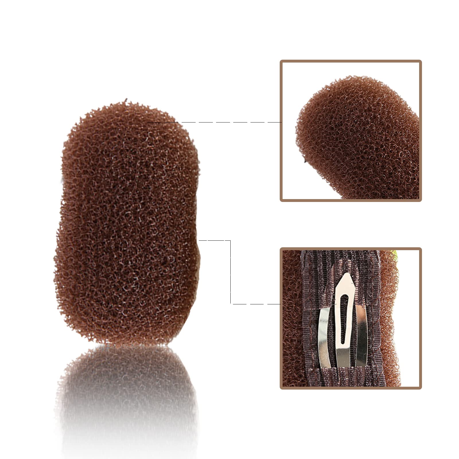 Heyiminy close-up of nylon texture highlighting lightweight comfort and natural lift