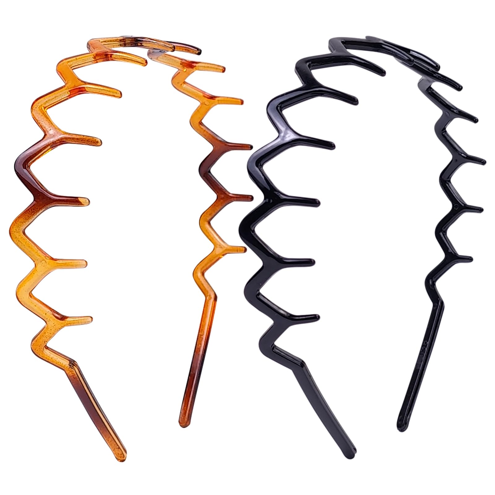 HFZRZFH front packaging showing two headbands, clear view and practical gift