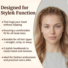 HFZRZFH worn on curly hair showing controlled flyaways and style