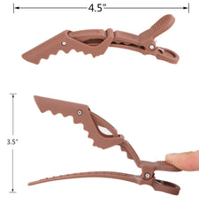 HH&LL clip holding thick curly hair without pulling