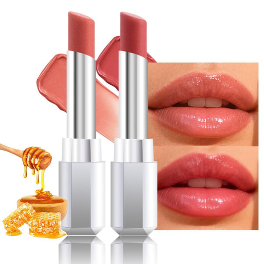 HHLTOH front packaging showing two tinted balm tubes and shade labels for quick selection