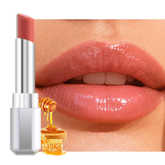 HHLTOH honey lipstick front packaging shows compact, gift-ready design and appeal