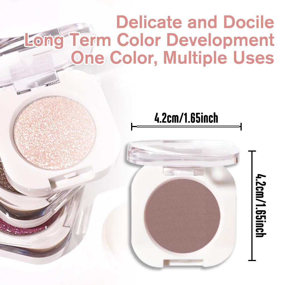 HHLTOH on eyelid illustrating natural matte finish and line-softening benefit