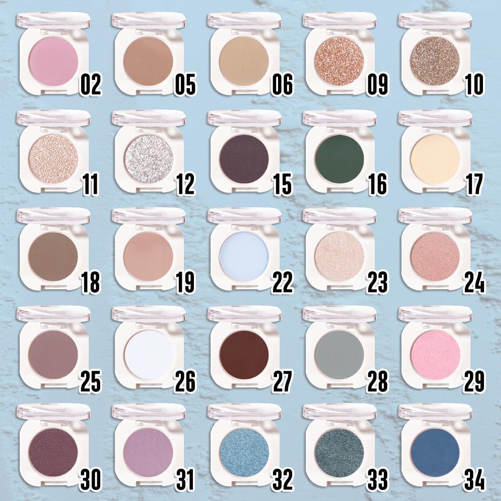 HHLTOH powder swatch on skin demonstrating strong pigment payoff benefit
