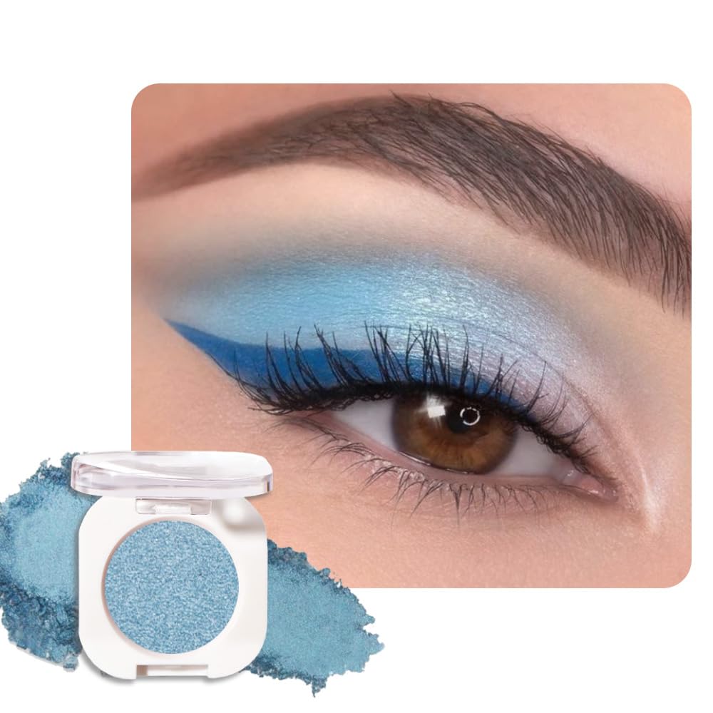HHLTOH sky blue single front pan showing compact and label benefits