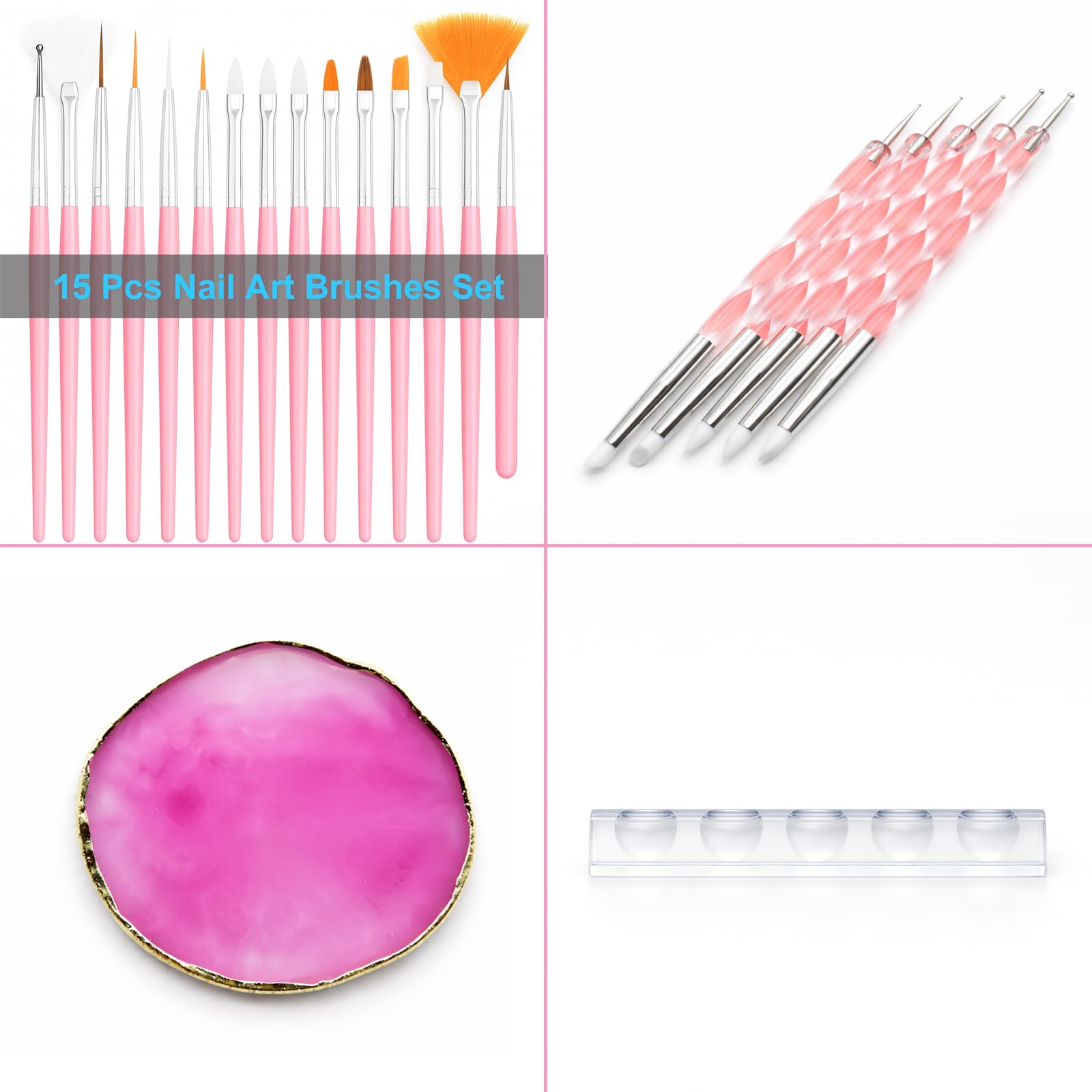 HHOOMY artist using kit to paint detailed nail design for inspiration