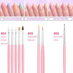 HHOOMY detailed view of silicone sculpting tips shaping gel cleanly