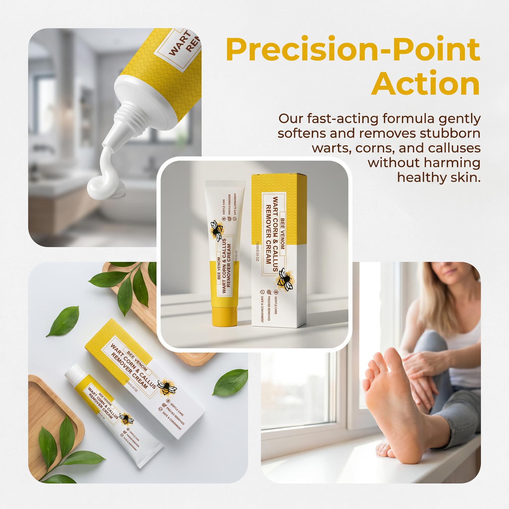 HHWZOH 15g tube in hand, portable size for targeted application