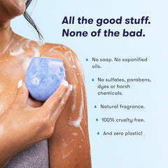 HIBAR Hydrate bar in hand showing compact size and portability