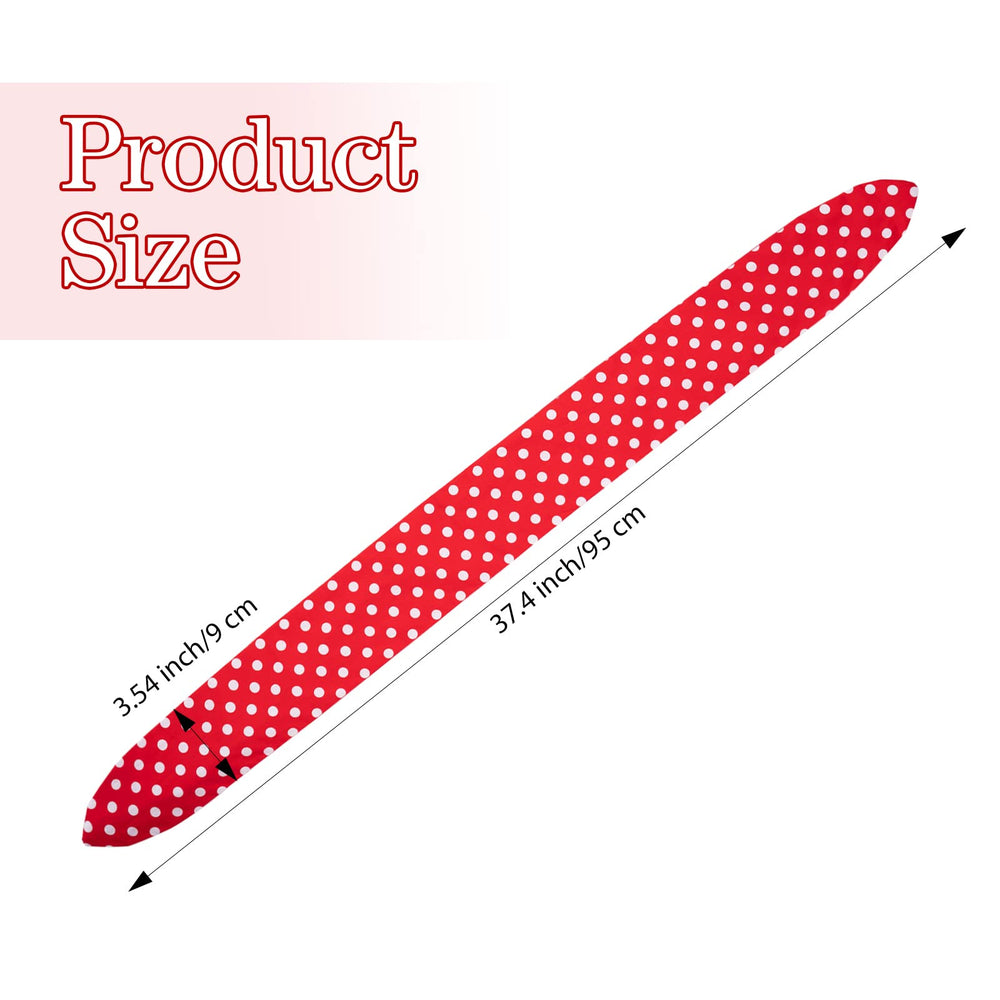 Hicarer close-up of red fabric texture with white dots for comfortable wear