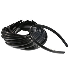 Hicarer front pack showing thirty black headbands for bulk use