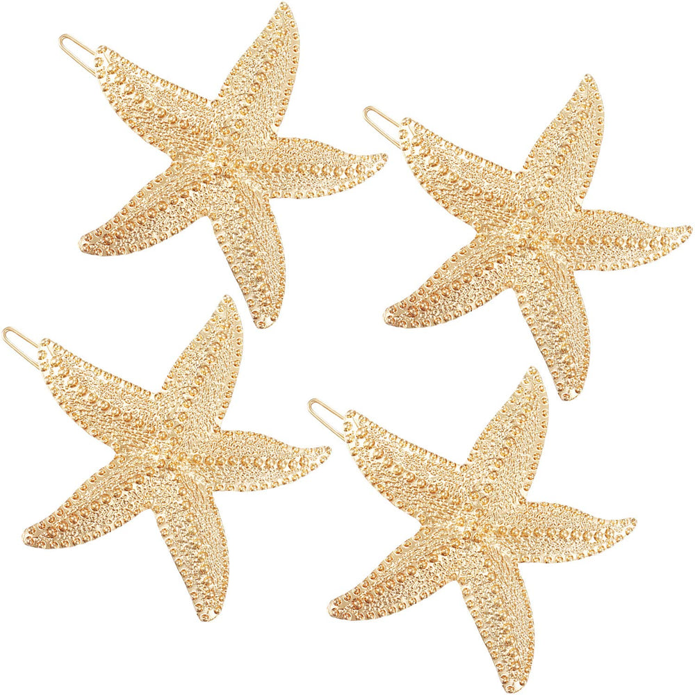 Hicarer starfish front view showing shape and shine for pretty accents