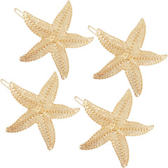 Hicarer starfish front view showing shape and shine for pretty accents