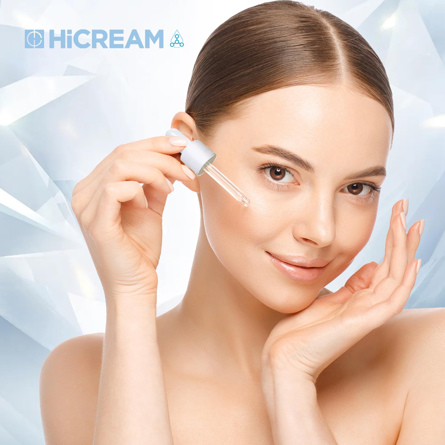 Hicream on bathroom counter suggesting daily routine convenience