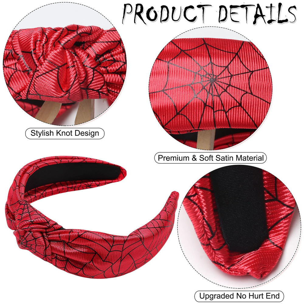HIFANMM headband on model with costume, demonstrates instant Halloween transformation