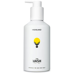 Highland front bottle showing label and clean design for easy identification