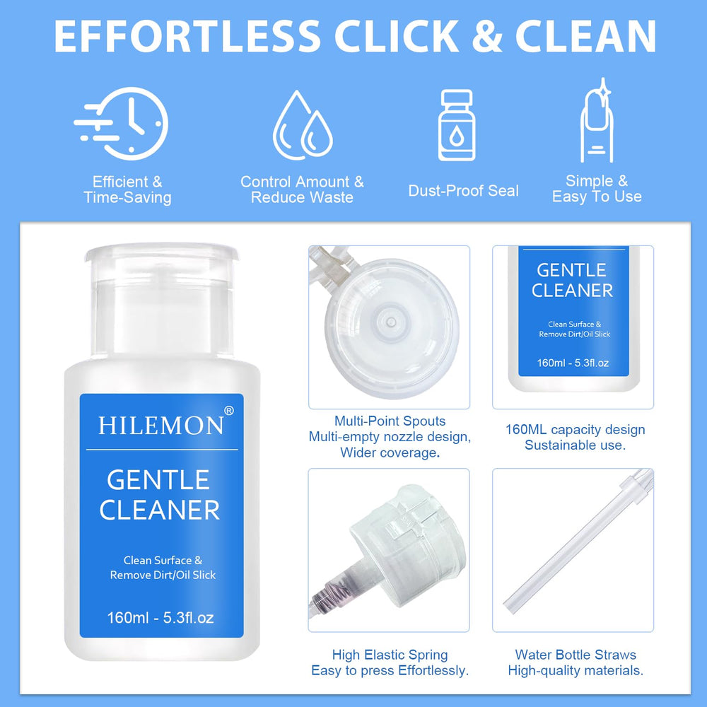 HiLemon label close-up displaying ingredients and gentle formula benefits